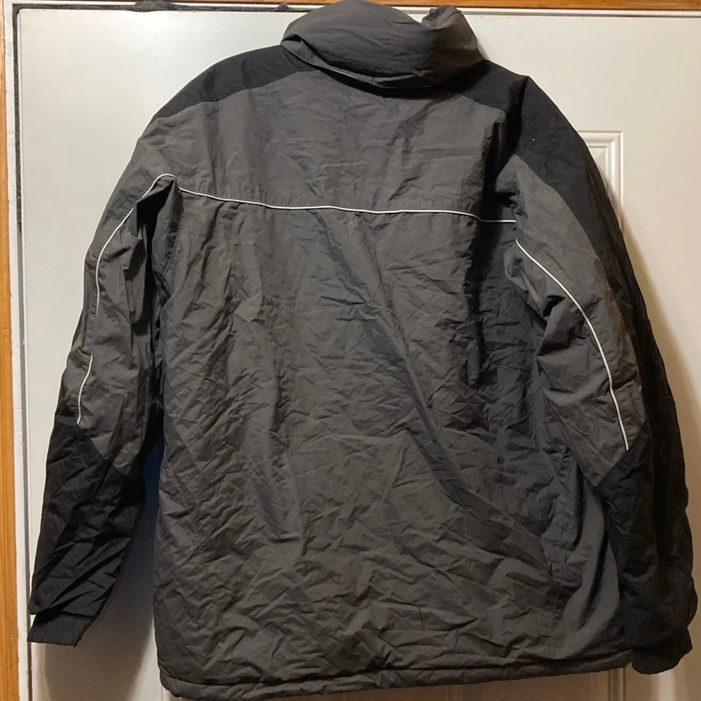 Columbia Men's Charcoal and Black‎ Performance Jacket L